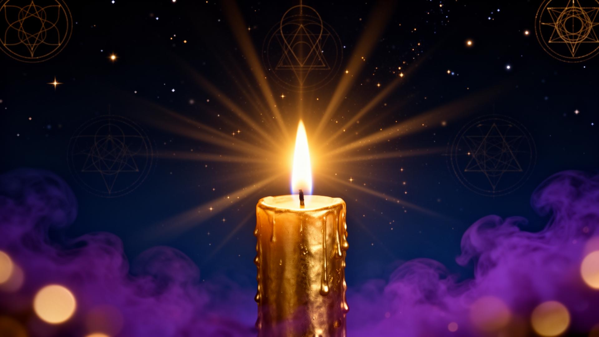 Warm golden light symbolizing clarity and personal guidance